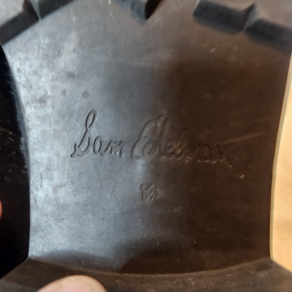 Sam Edelman Women's Black Suede Laguna Chelsea Boots Size 8.5 - Picture 7 of 9